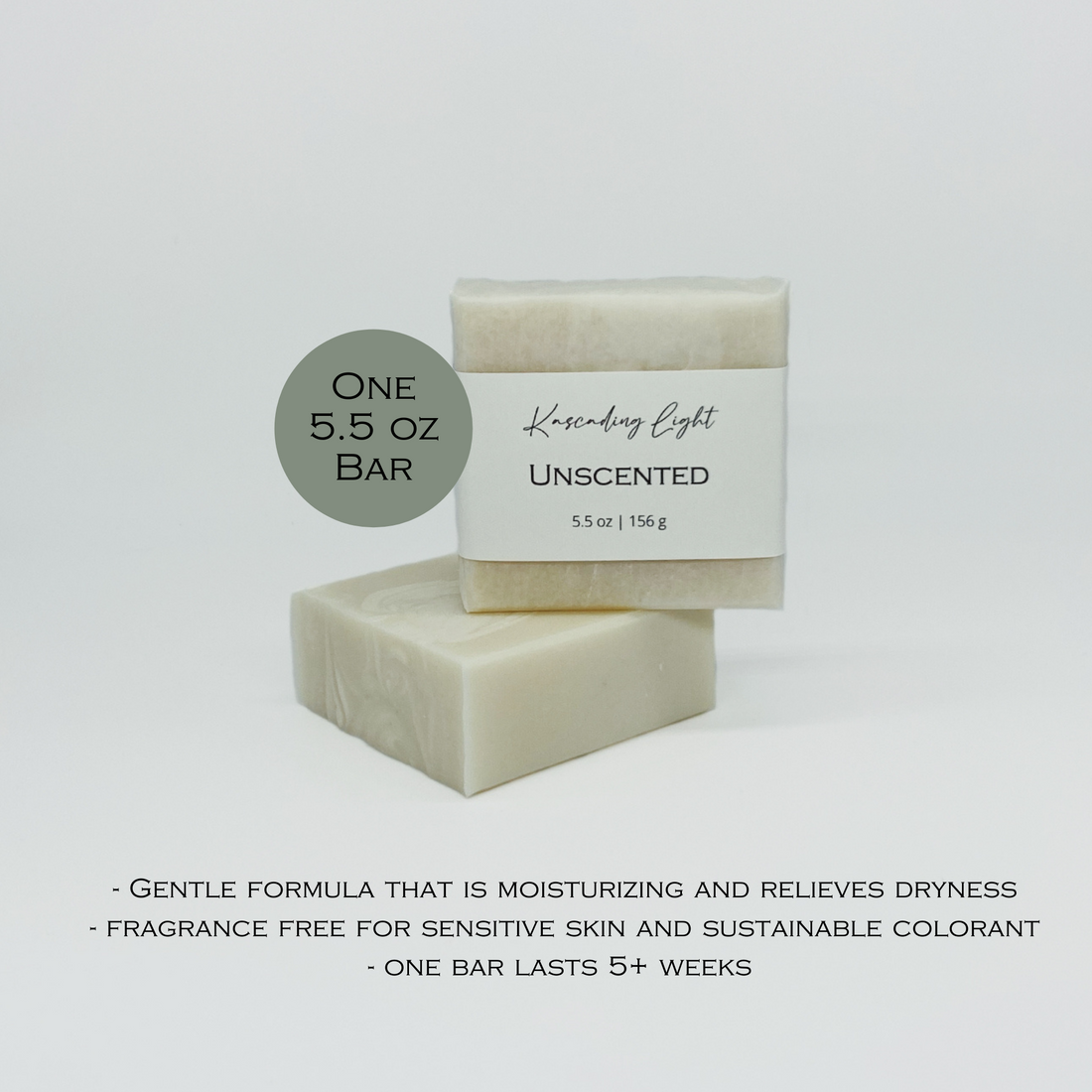 Unscented | 5.5oz Soap Bar